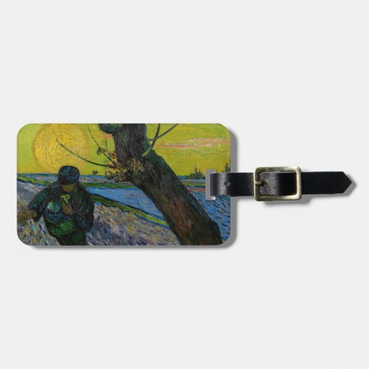 Vincent van Gogh - Der Sämann Gepäckanhänger (Vorderseite horizontal)