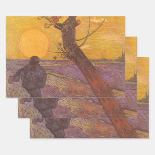 Vincent van Gogh - Der Sämann Geschenkpapier Set