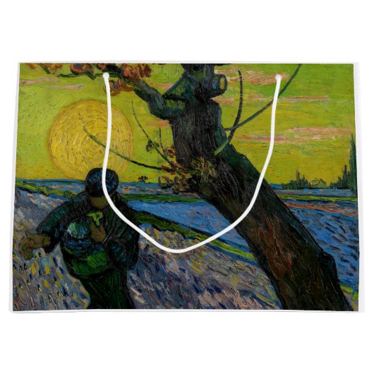 Vincent van Gogh - Der Sämann Große Geschenktüte (Vorderseite)