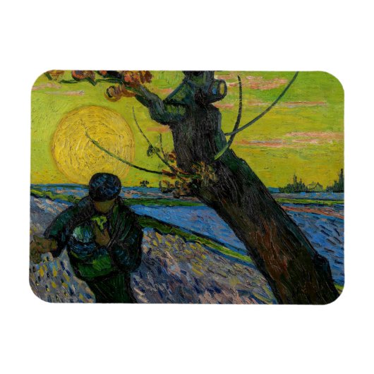 Vincent van Gogh - Der Sämann Magnet (Horizontal)