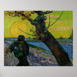 Vincent van Gogh - Der Sämann Poster