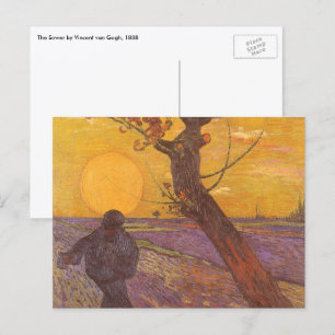 Vincent van Gogh - Der Sämann Postkarte