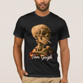 Vincent van Gogh, der Schädel raucht T-Shirt