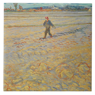 Vincent van Gogh   der Sower, 1888 Fliese