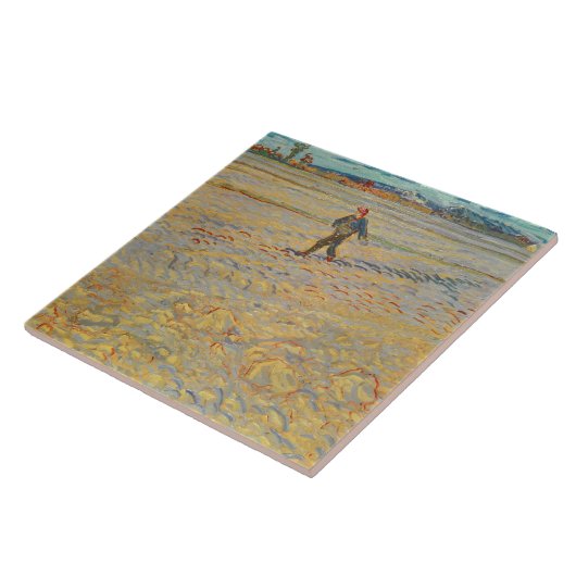 Vincent van Gogh | der Sower, 1888 Fliese (Seite)