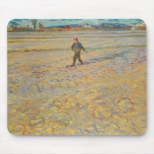 Vincent van Gogh | der Sower, 1888 Mousepad (Vorne)