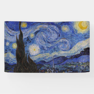Vincent Van Gogh - Der Sternen Nacht Banner