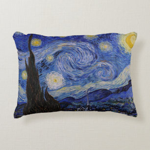 Vincent Van Gogh - Der Sternen Nacht Dekokissen