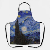Vincent Van Gogh - Der Sternen Nacht Schürze (Vorderseite)