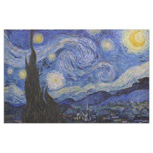 Vincent Van Gogh - Der Sternen Nacht Stoff