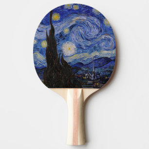 Vincent Van Gogh - Der Sternenhimmel Tischtennis Schläger