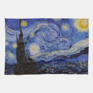 Vincent Van Gogh - Der Sternennacht Geschirrtuch