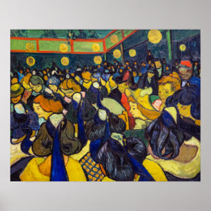 Vincent van Gogh - Der Tanzsaal in Arles Poster