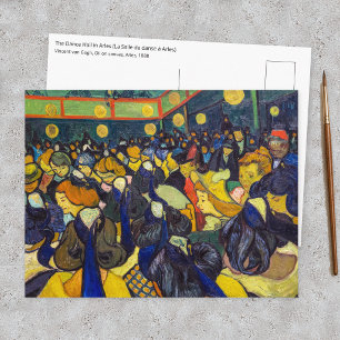 Vincent van Gogh - Der Tanzsaal in Arles Postkarte
