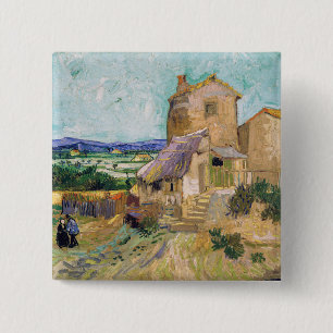 Vincent van Gogh - Die alte Mühle Button