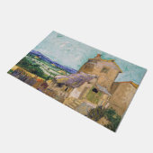 Vincent van Gogh - Die alte Mühle Fußmatte (Schrägansicht)