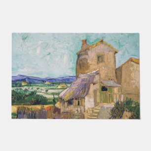 Vincent van Gogh - Die alte Mühle Fußmatte