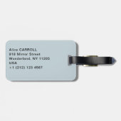 Vincent van Gogh - Die alte Mühle Gepäckanhänger (Rückseite horizontal)