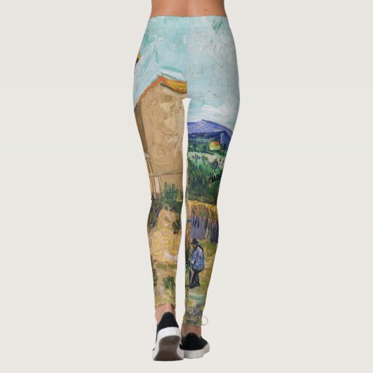 Vincent van Gogh - Die alte Mühle Leggings (Rückseite)