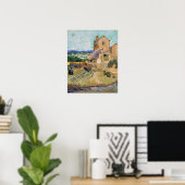 Vincent van Gogh - Die alte Mühle Poster (Heimbüro)