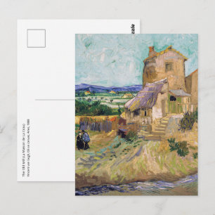 Vincent van Gogh - Die alte Mühle Postkarte