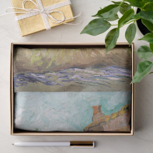 Vincent van Gogh - Die alte Mühle Seidenpapier (Geschenk)