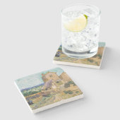 Vincent van Gogh - Die alte Mühle Steinuntersetzer (Seitenansicht)