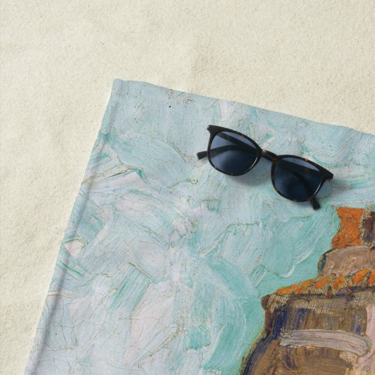 Vincent van Gogh - Die alte Mühle Strandtuch (Beispiel)