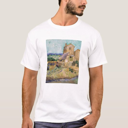 Vincent van Gogh - Die alte Mühle T-Shirt (Vorderseite)