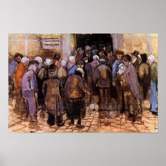 Vincent Van Gogh - Die Armen und das Geld - schöne Poster (Vorne)