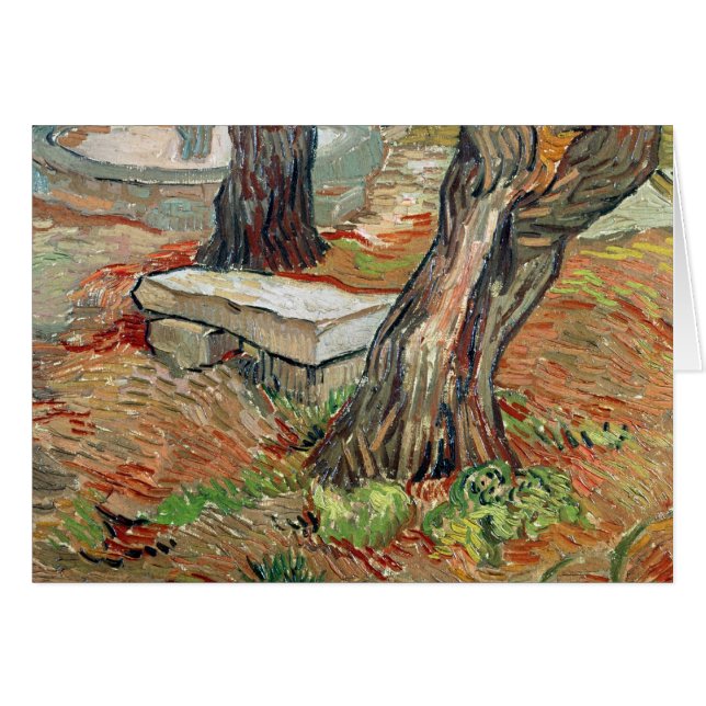 Vincent van Gogh | Die Bank von Saint-Remy (Vorderseite (Horizontal))