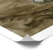 Vincent van Gogh | Die Dusche, 1881 Poster (Ecke)