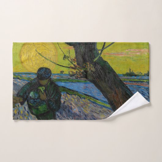Vincent van Gogh - Die Dusche Badhandtuch Set (Handtuch)