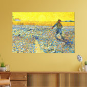 Vincent van Gogh - Die Dusche bei Sunset Leinwanddruck (Insitu (Wohnzimmer))