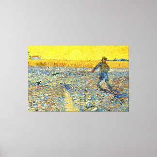 Vincent van Gogh - Die Dusche bei Sunset Leinwanddruck
