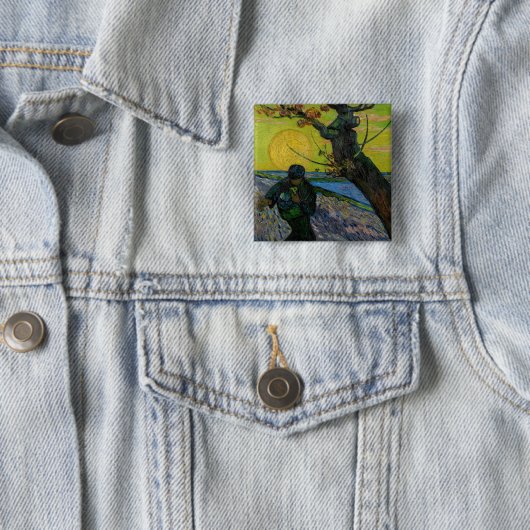 Vincent van Gogh - Die Dusche Button (Beispiel)