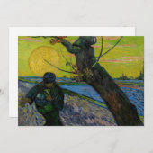 Vincent van Gogh - Die Dusche Dankeskarte (Vorne/Hinten)