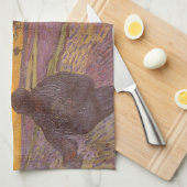 Vincent van Gogh - Die Dusche Geschirrtuch (Viertel Falte)