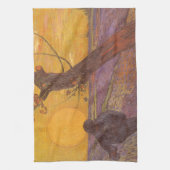 Vincent van Gogh - Die Dusche Geschirrtuch (Vertikal)