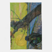 Vincent van Gogh - Die Dusche Geschirrtuch (Vertikal)