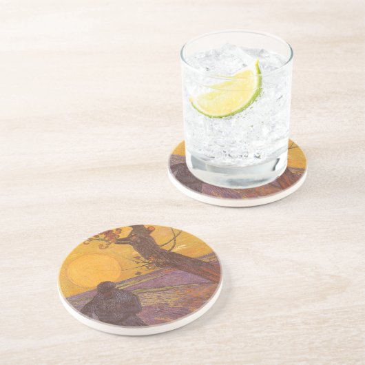 Vincent van Gogh - Die Dusche Getränkeuntersetzer (Seite)