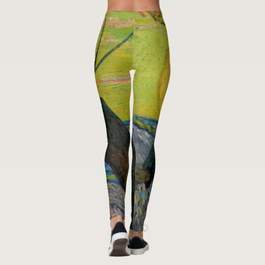 Vincent van Gogh - Die Dusche Leggings (Rückseite)