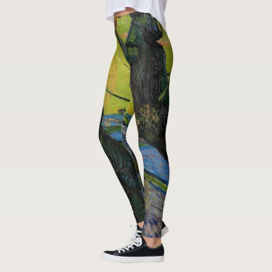 Vincent van Gogh - Die Dusche Leggings (Links)
