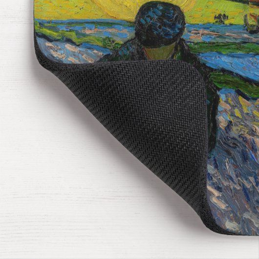 Vincent van Gogh - Die Dusche Mousepad (Ecke)