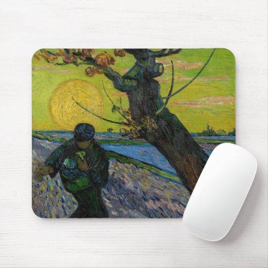 Vincent van Gogh - Die Dusche Mousepad (Mit Mouse)