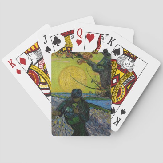 Vincent van Gogh - Die Dusche Spielkarten (Rückseite)