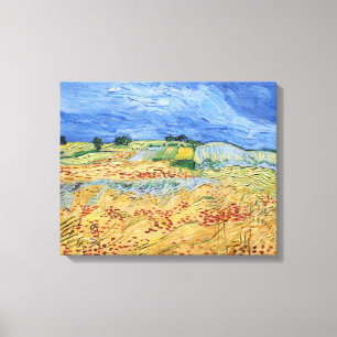 Vincent van Gogh - Die Felder / Ebene bei Auvers Leinwanddruck