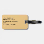 Vincent van Gogh - Die Felder / Schlicht bei Auver Gepäckanhänger (Rückseite horizontal)