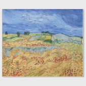 Vincent van Gogh - Die Felder / Schlicht bei Auver Geschenkpapier (Flach)