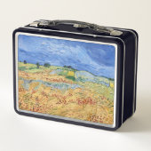 Vincent van Gogh - Die Felder / Schlicht bei Auver Metall Brotdose (Rückseite)